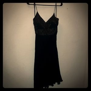 Beaded black dress